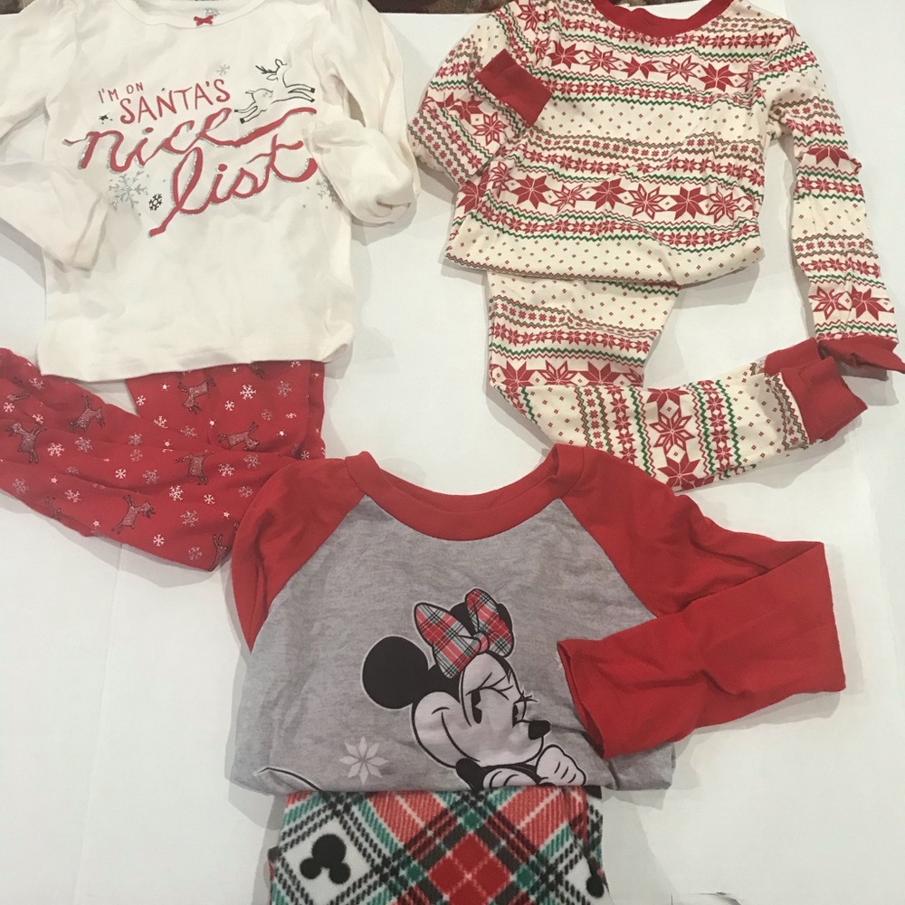 Little girls Christmas PJs